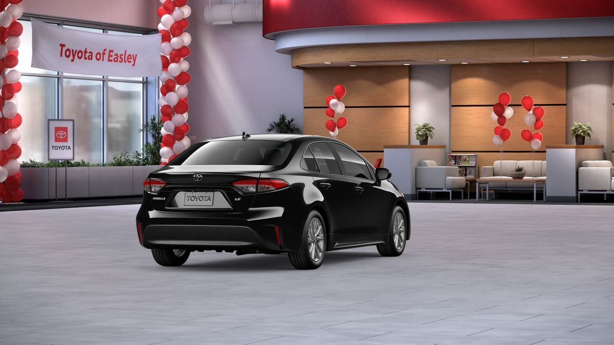 New 2026 Midnight Black Metallic Toyota LE image 9