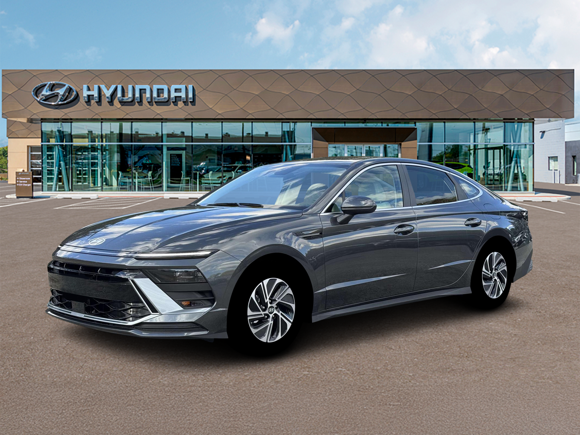 New 2026 Gray Hyundai Blue image 2