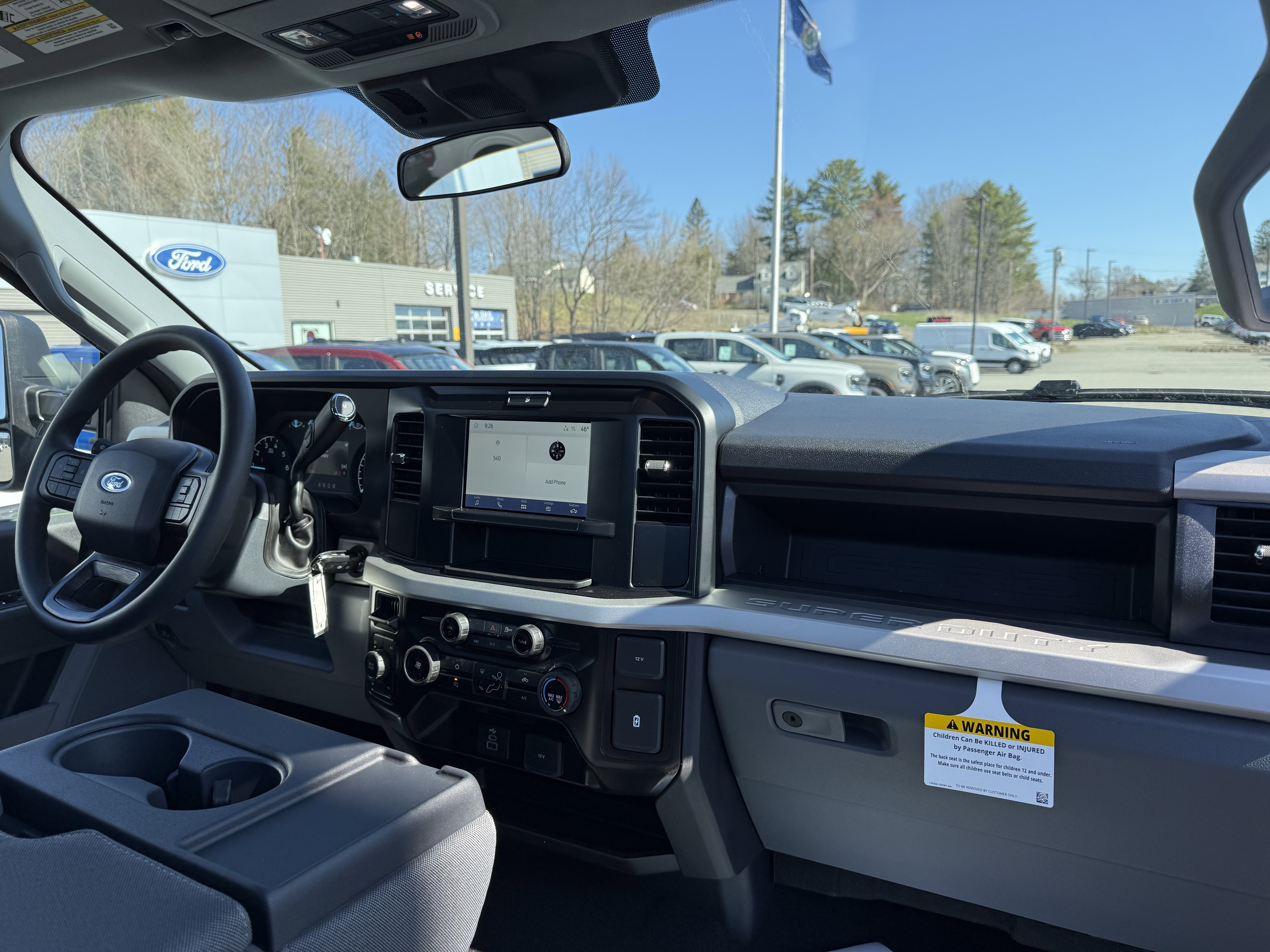 New 2026 Agate Black Metallic Ford F-350® XL image 6