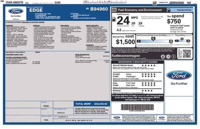 Certified Used 2018 Magnetic Metallic Ford SEL image 38