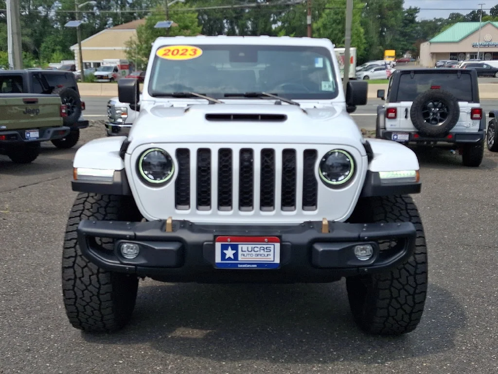 Used 2023 Bright White Clearcoat Jeep Rubicon 392 image 4