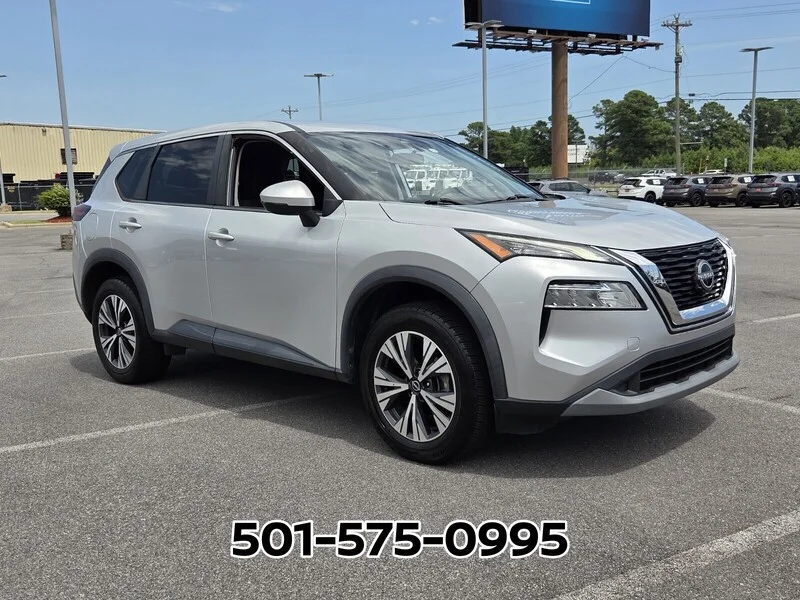 Used 2022 Brilliant Silver Metallic NISSAN AWD SV image 7