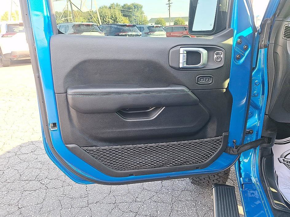 Used 2021 Hydro Blue Pearlcoat Jeep Unlimited Rubicon image 9
