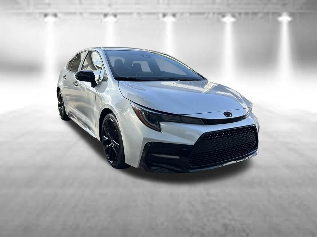 Used 2021 Toyota Corolla Nightshade with VIN 5YFS4MCE7MP064611 for sale in Lake Worth Beach, FL
