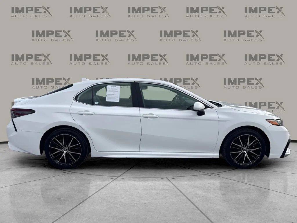 Used 2021 White Toyota SE image 6