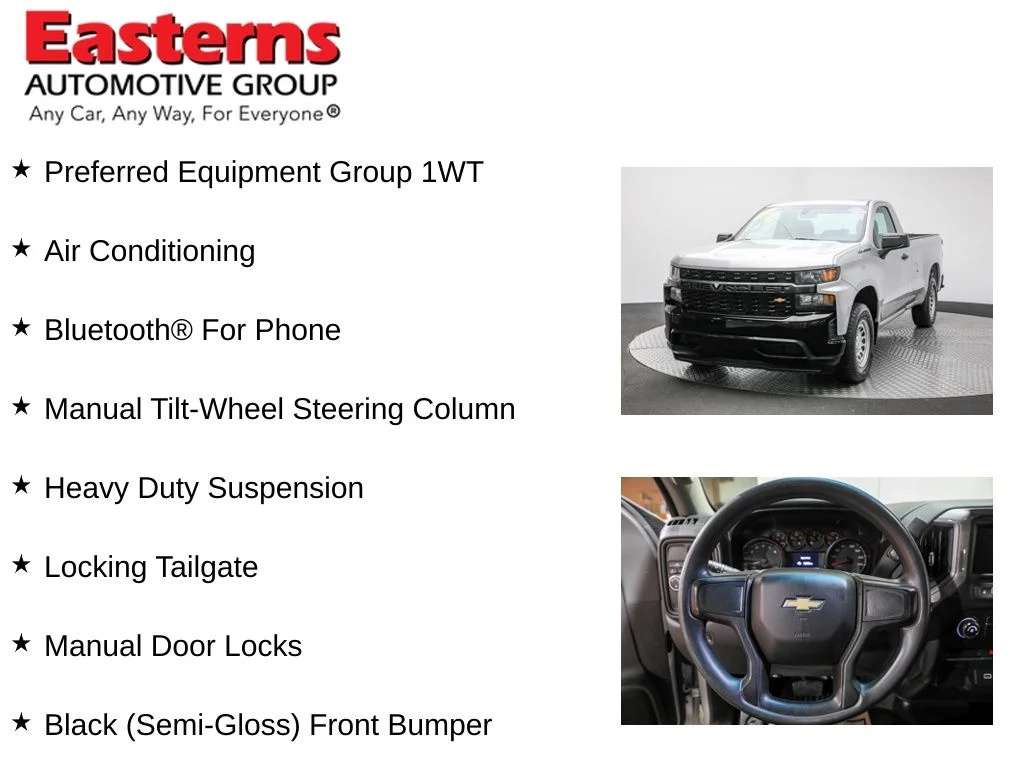 Used 2020 Silver Chevrolet WT image 11