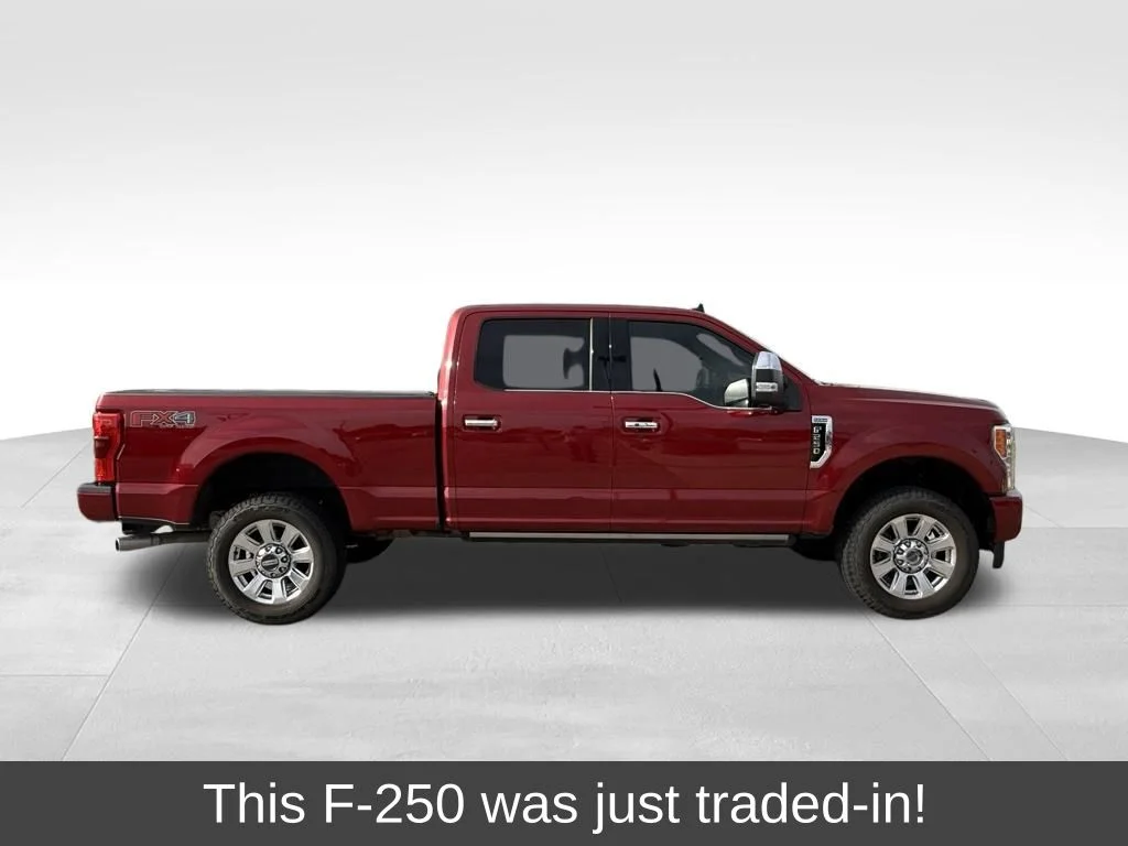 Certified Used 2019 Ruby Red Metallic Tinted Clearcoat Ford Platinum image 1