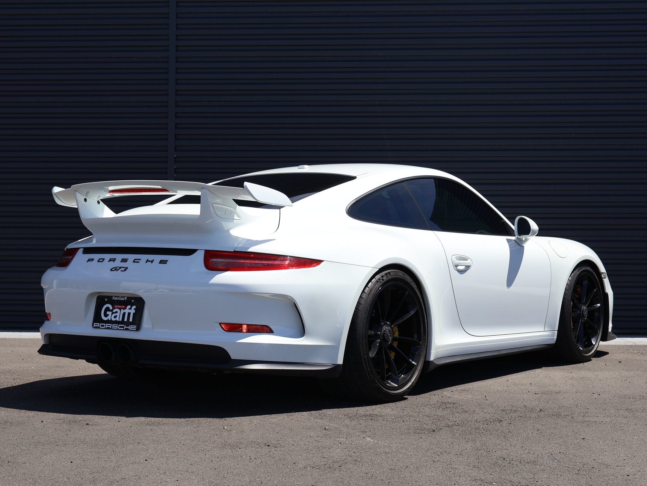 Certified Used 2014 White Porsche GT3 image 9