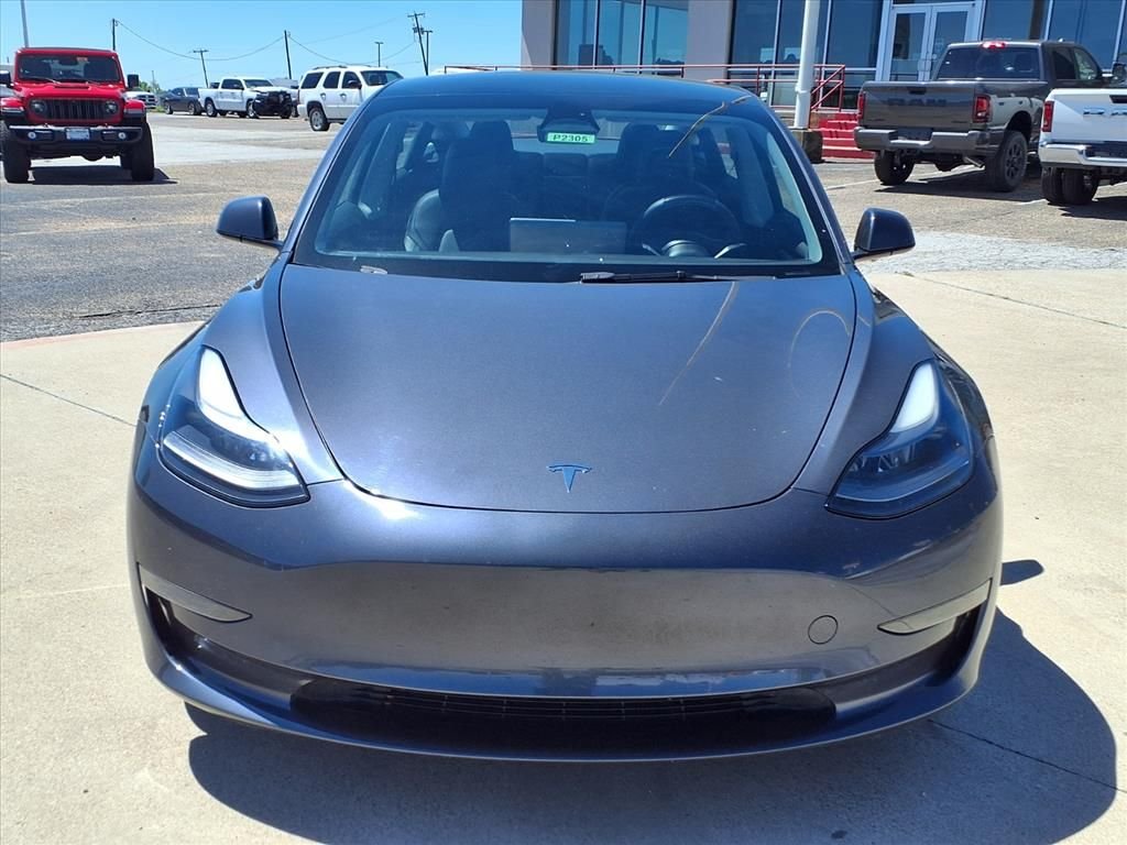 Used 2023 Tesla Model 3 Base with VIN 5YJ3E1EA3PF421986 for sale in Hillsboro, TX