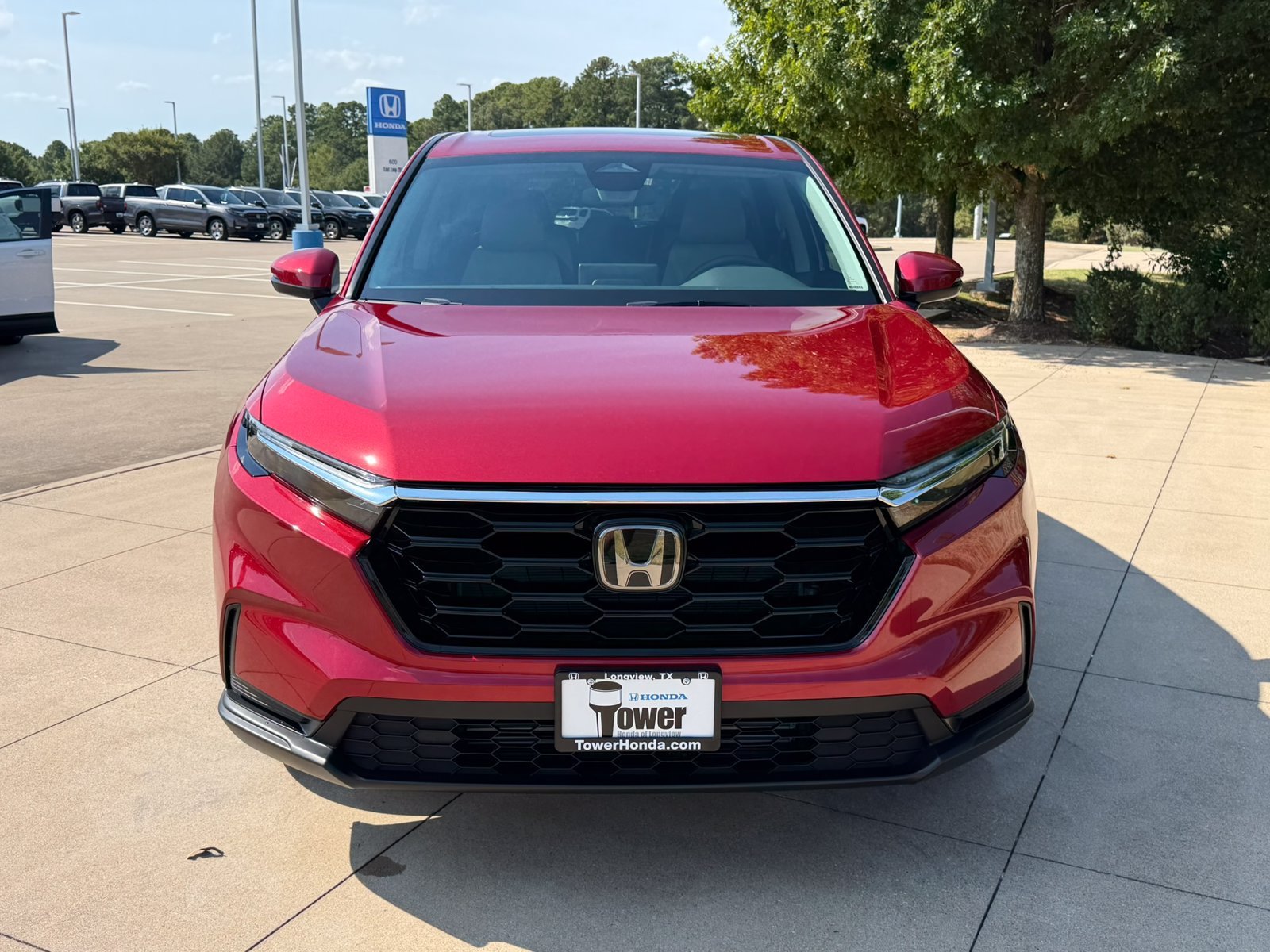 Certified Used 2026 Radiant Red Metallic Honda EX image 2