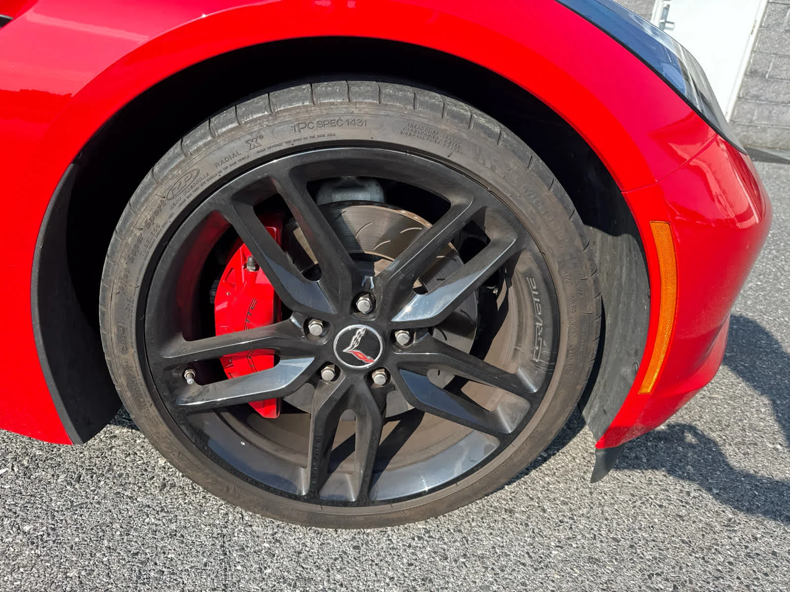 Used 2015 Torch Red Chevrolet Z51 3LT image 3