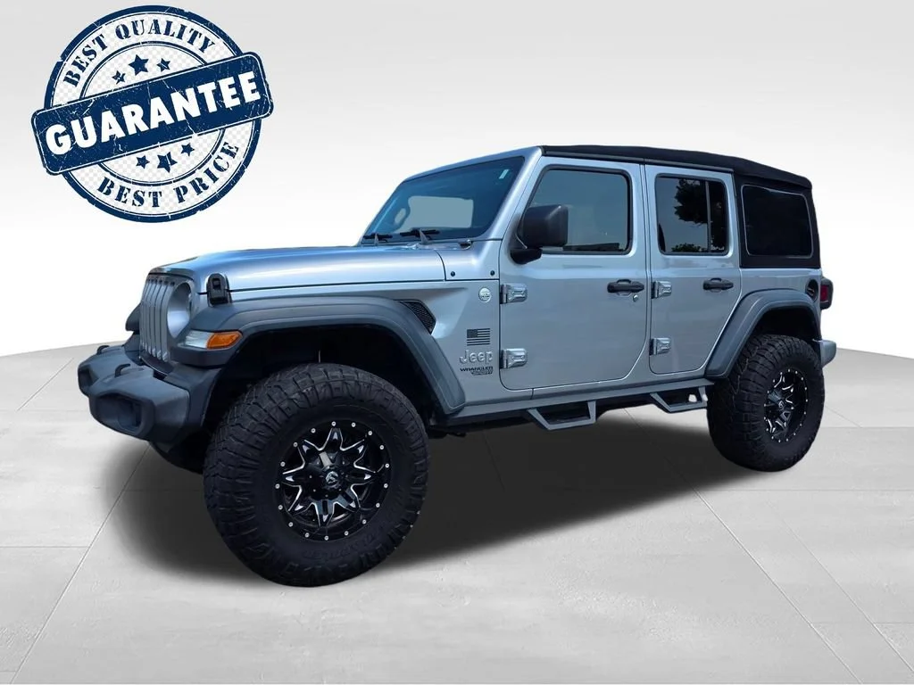 Used 2018 Jeep All-New Wrangler Unlimited Sport S with VIN 1C4HJXDG2JW277117 for sale in Mount Pleasant, SC