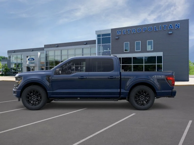 New 2026 Antimatter Blue Metallic Ford XLT image 3