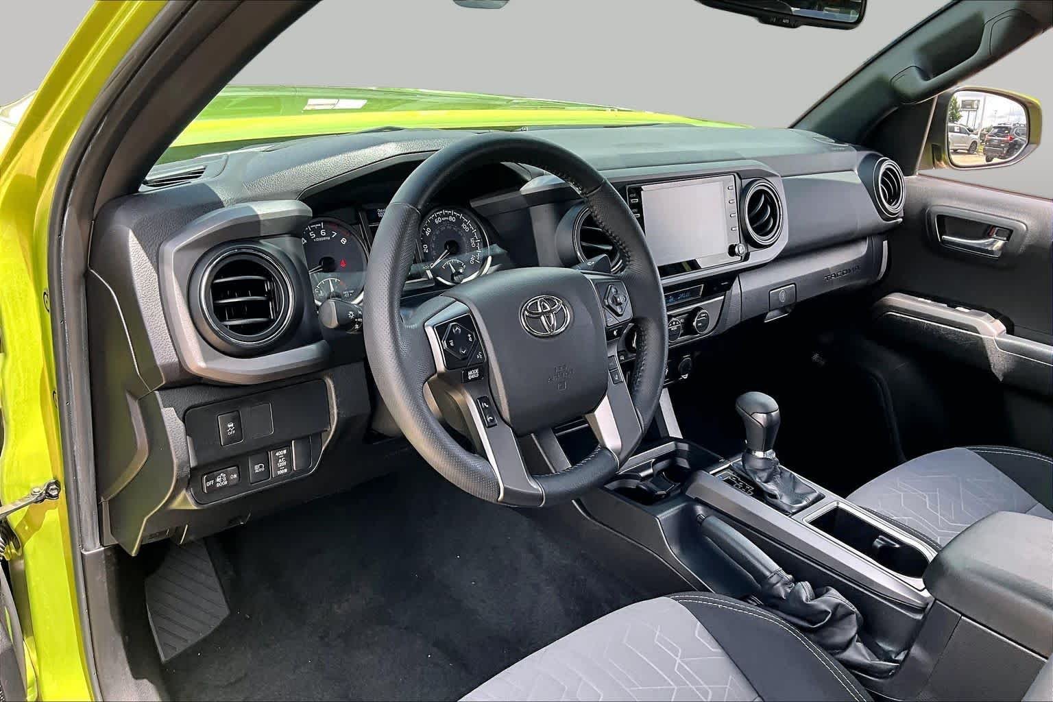 Used 2023 Electric Lime Metallic Toyota TRD Off Road image 17