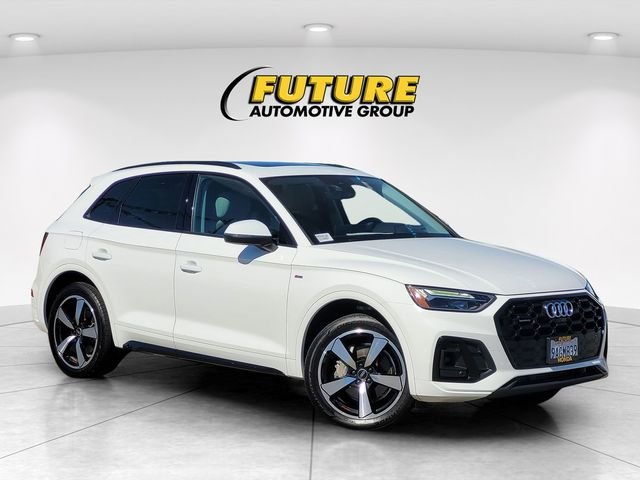 Used 2022 White Audi 45 S line Premium image 1