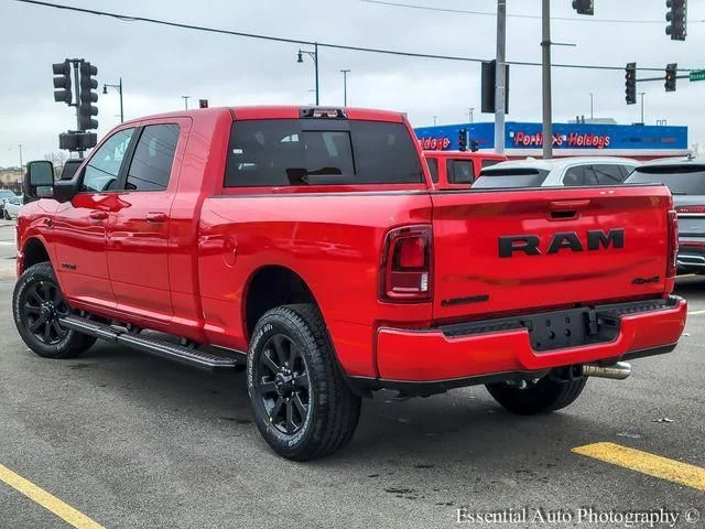 New 2026 Flame Red Clear-Coat Exterior Paint RAM Laramie image 7