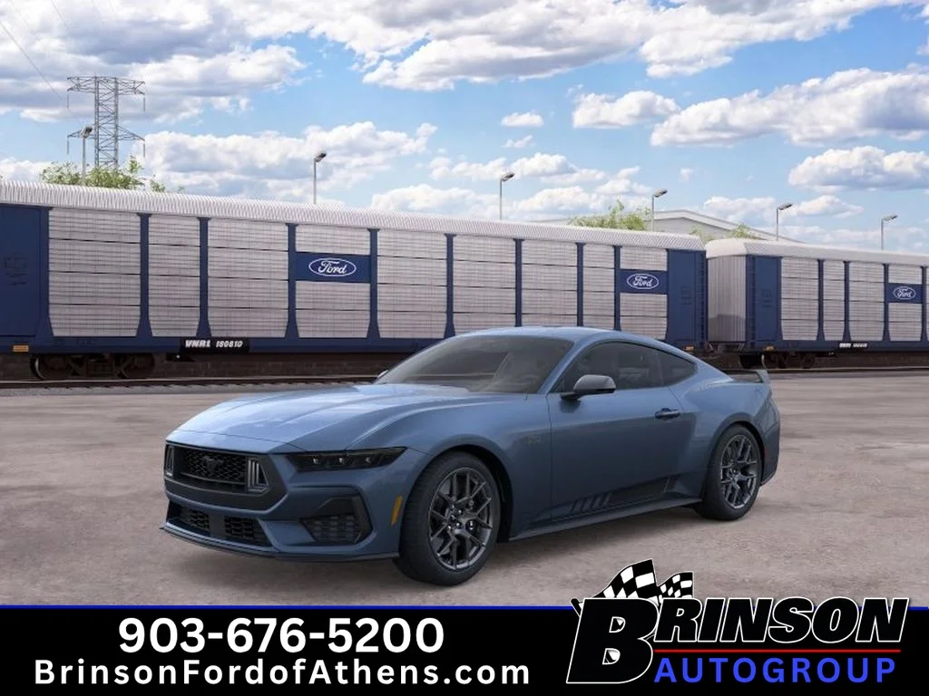 New 2026 Vapor Blue Metallic Ford EcoBoost Premium image 1