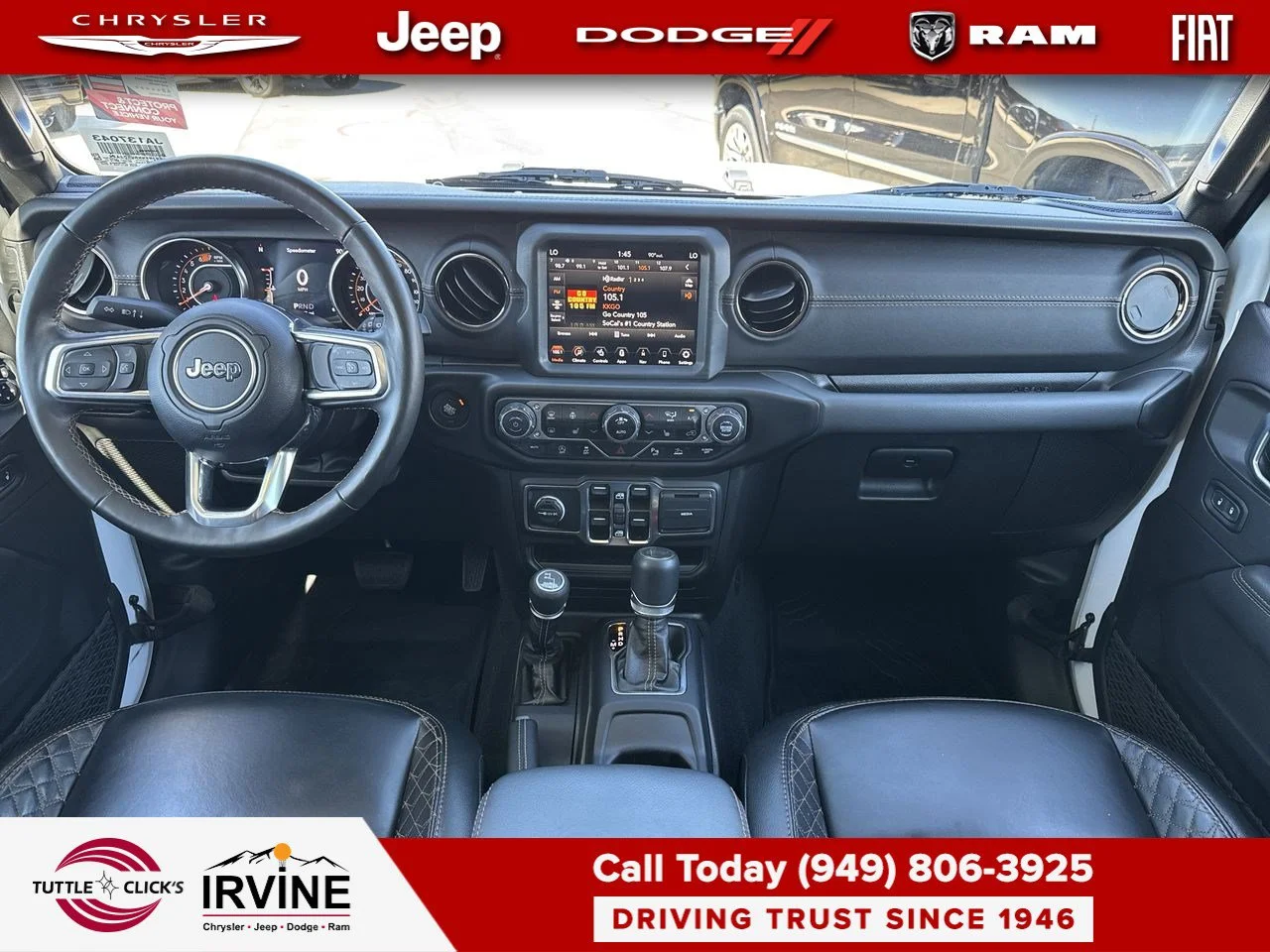 Used 2023 Bright White Clearcoat Jeep High Altitude image 21