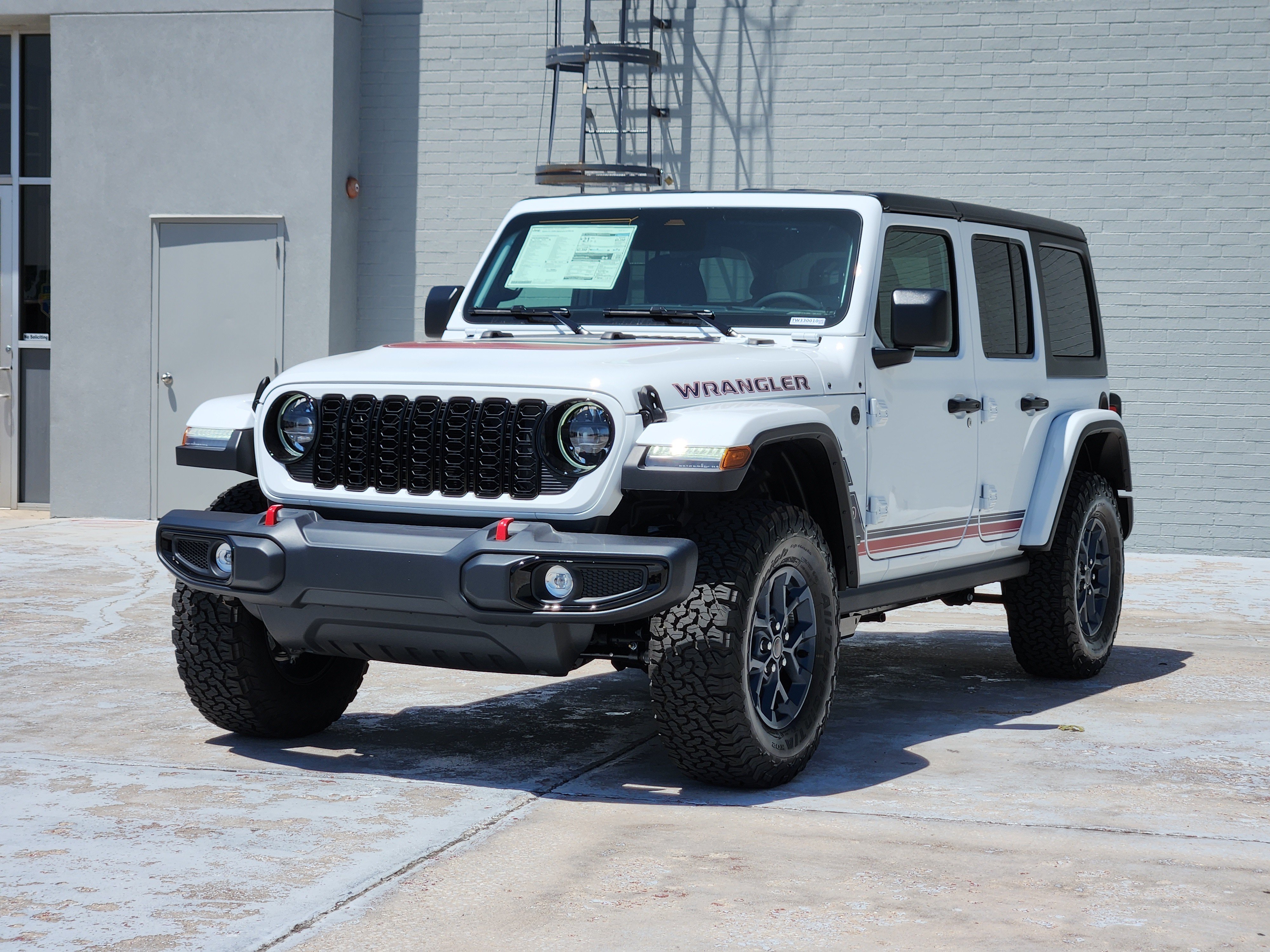 New 2026 Bright White Clearcoat Jeep America 250 image 2
