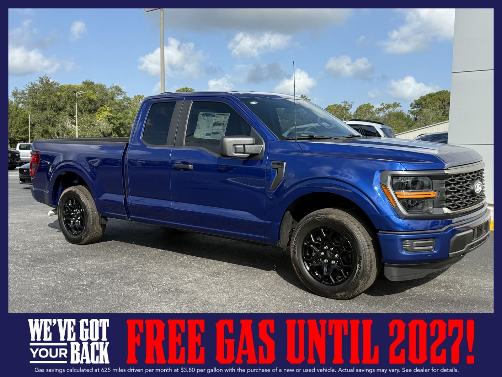 New 2026 Argon Blue Metallic Ford STX image 2