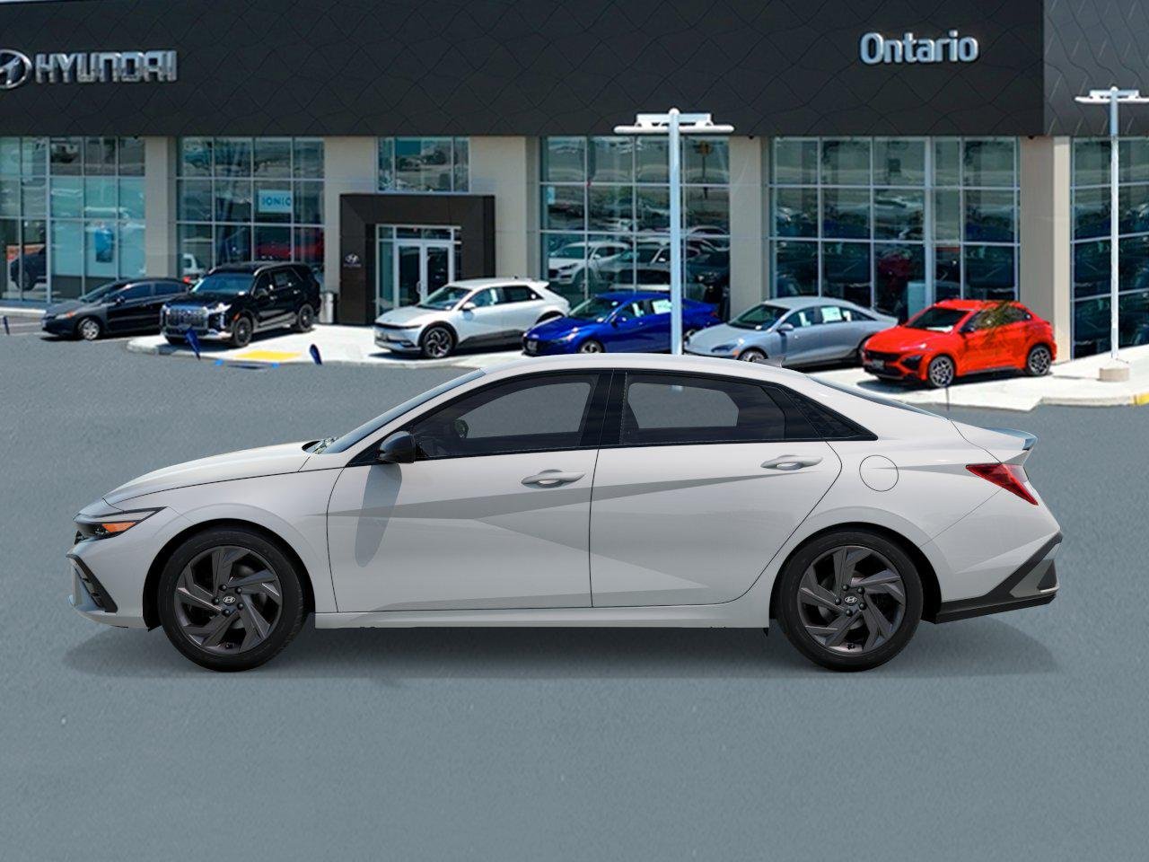 New 2026 White Hyundai SEL Sport image 3