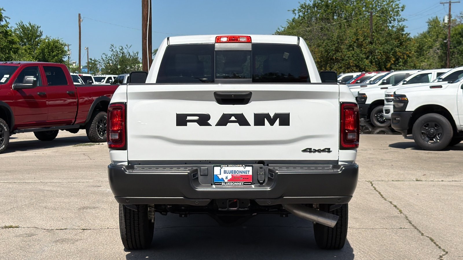 New 2026 Bright White Clear-Coat Exterior Paint RAM Tradesman image 6