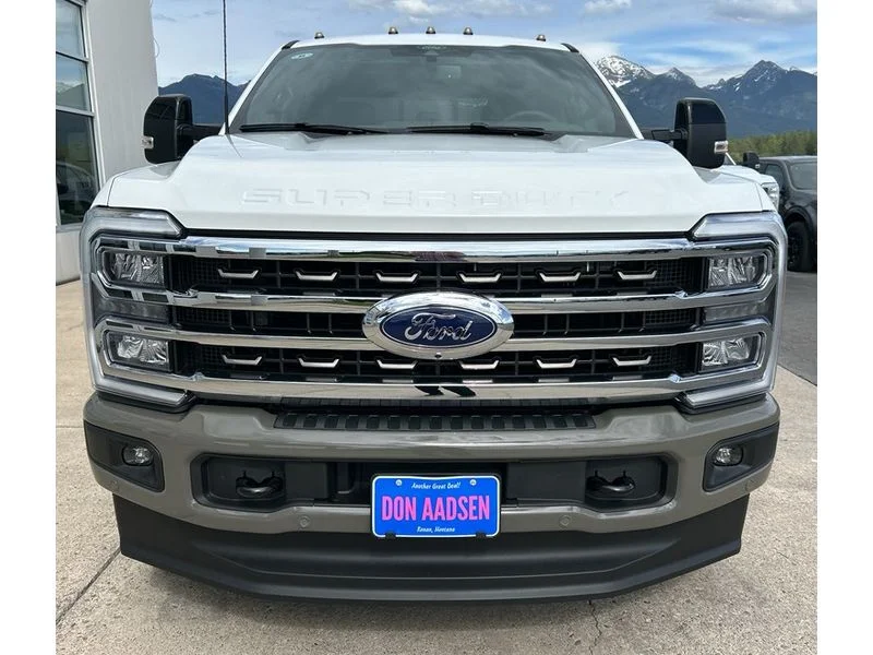 New 2026 Star White Metallic Tri-Coat Ford F-350® King Ranch® image 2
