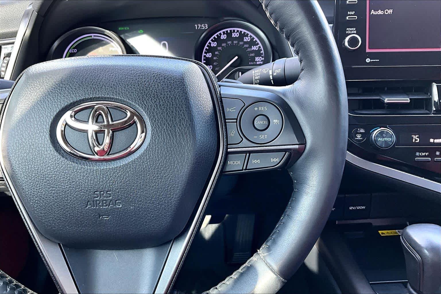 Used 2023 Wind Chill Pearl Toyota Hybrid XSE image 24