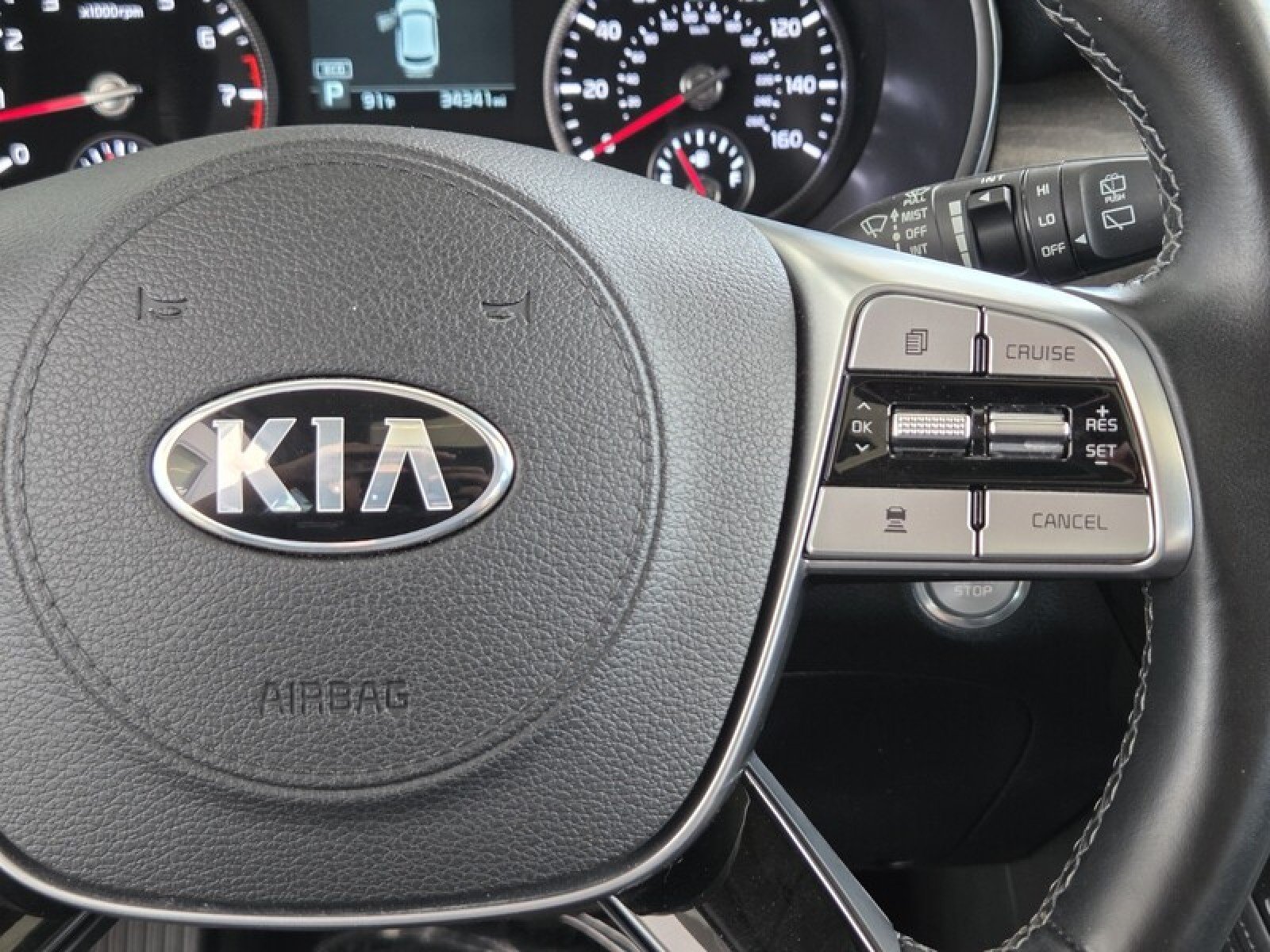 Used 2021 Glacial White Pearl Kia EX image 27