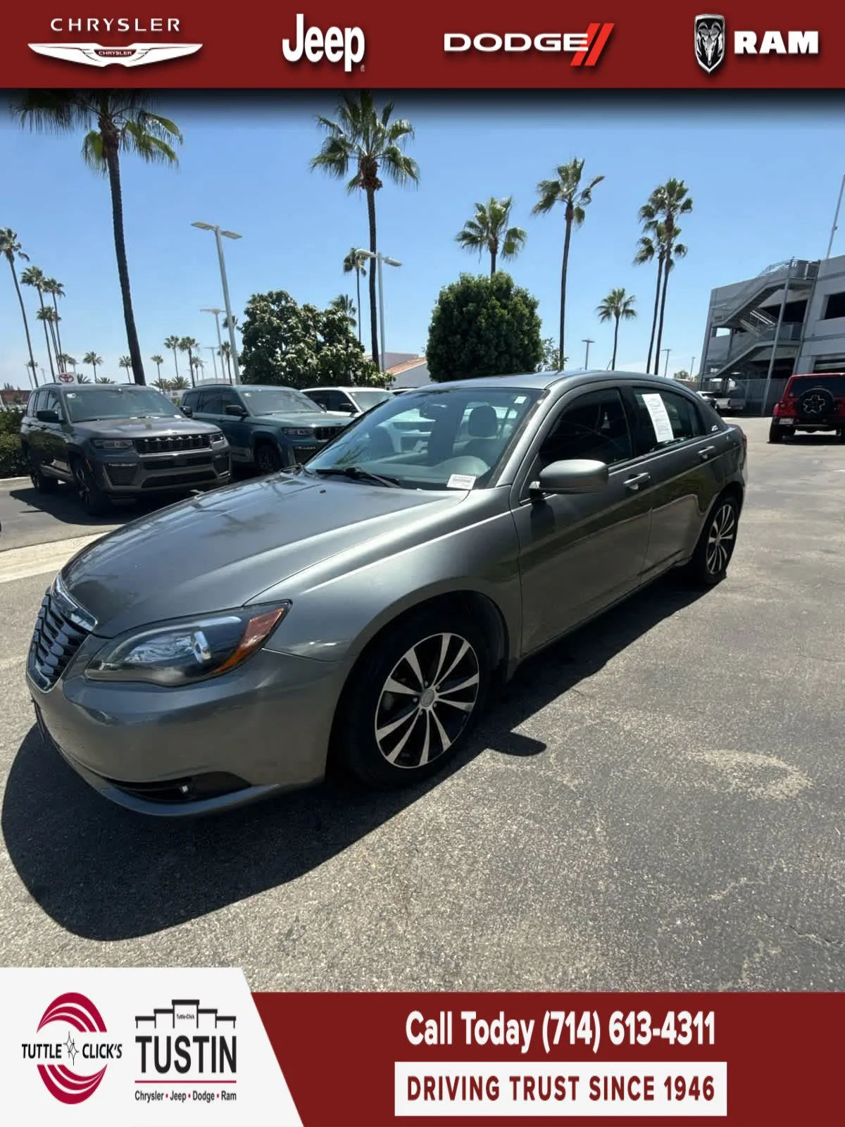 Used 2012 Tungsten Metallic Chrysler Touring image 1