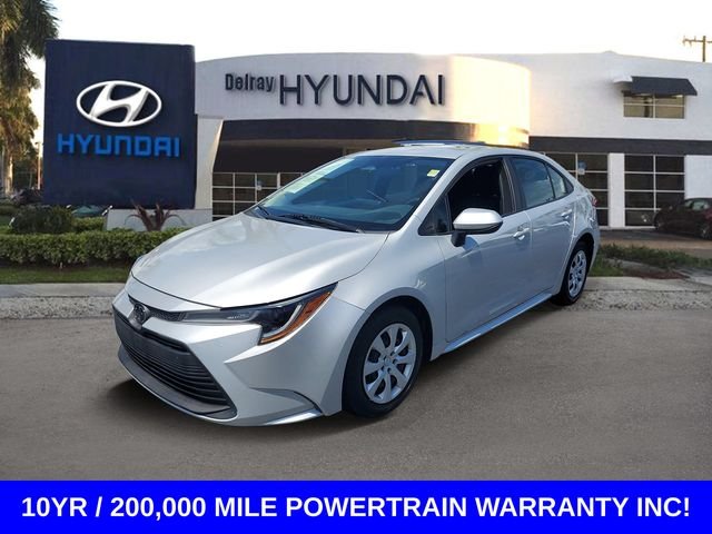 Used 2024 Silver Toyota LE image 3