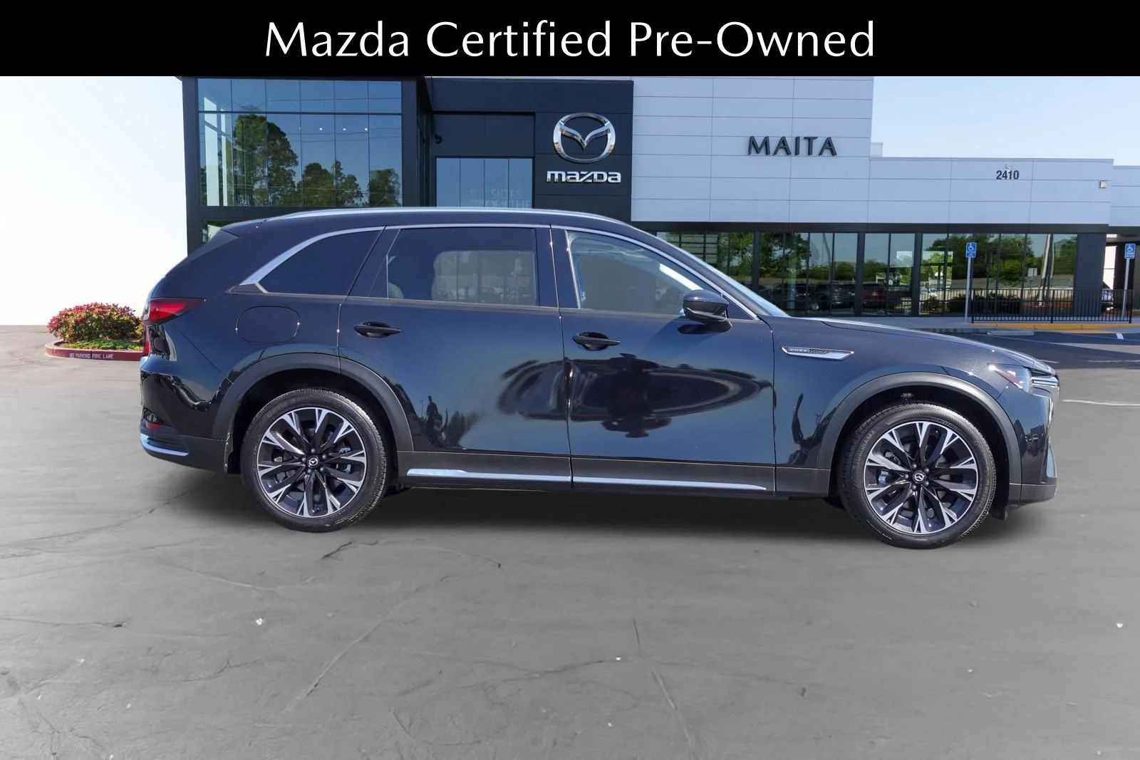 Certified Used 2024 Jet Black Mica Mazda Premium image 2