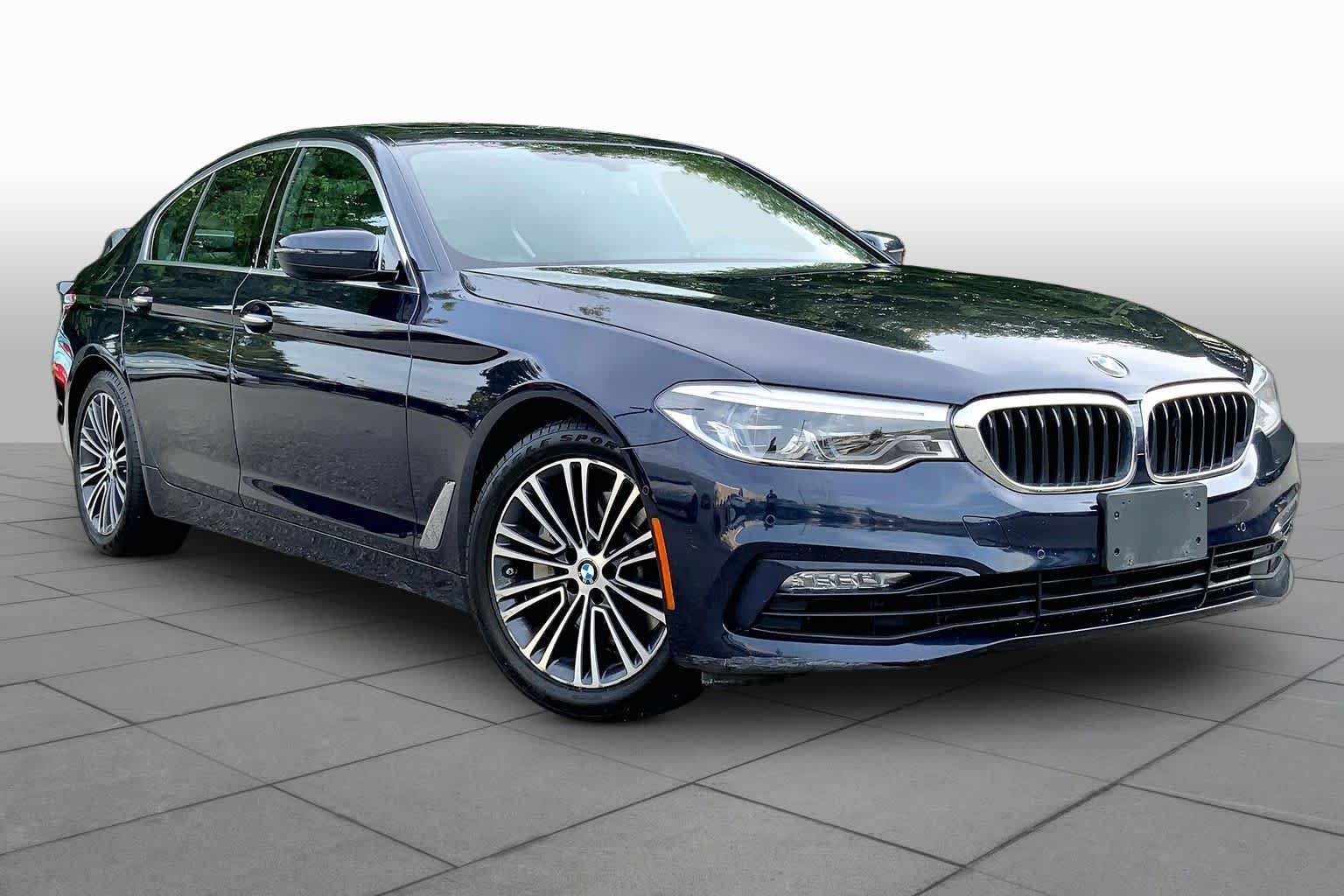 Used 2017 Bluestone Metallic BMW 540i xDrive image 3