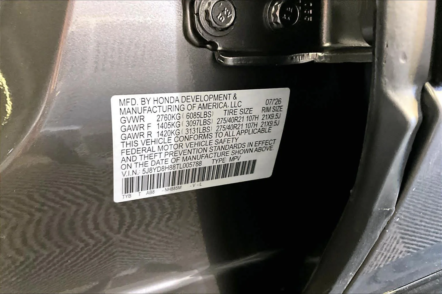 New 2026 Liquid Carbon Metallic Acura Type S With Advance Package image 13