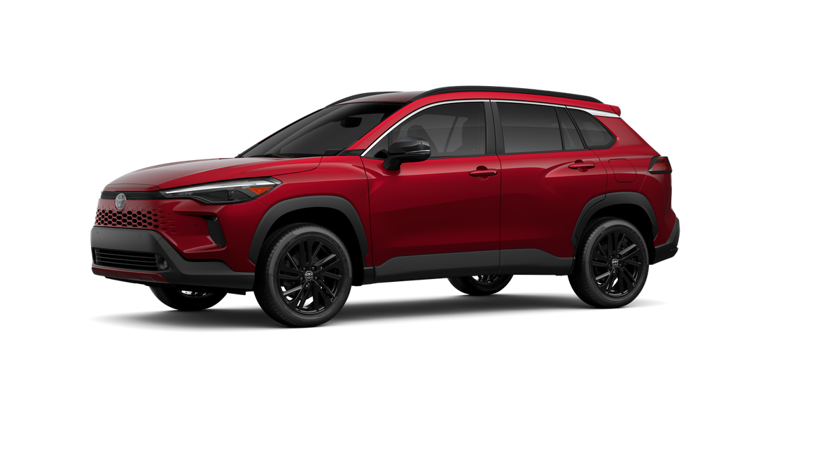 New 2026 Soul Red Crystal Toyota Hybrid XSE image 2