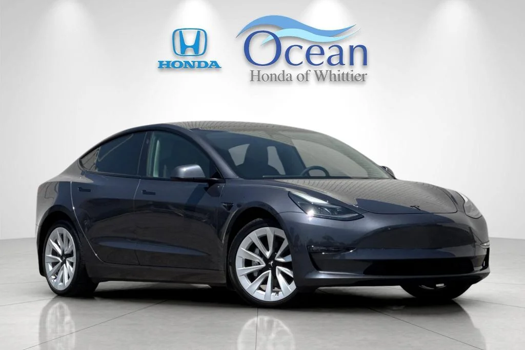 Used 2023 Tesla Model 3 Base with VIN 5YJ3E1EA6PF571221 for sale in Whittier, CA
