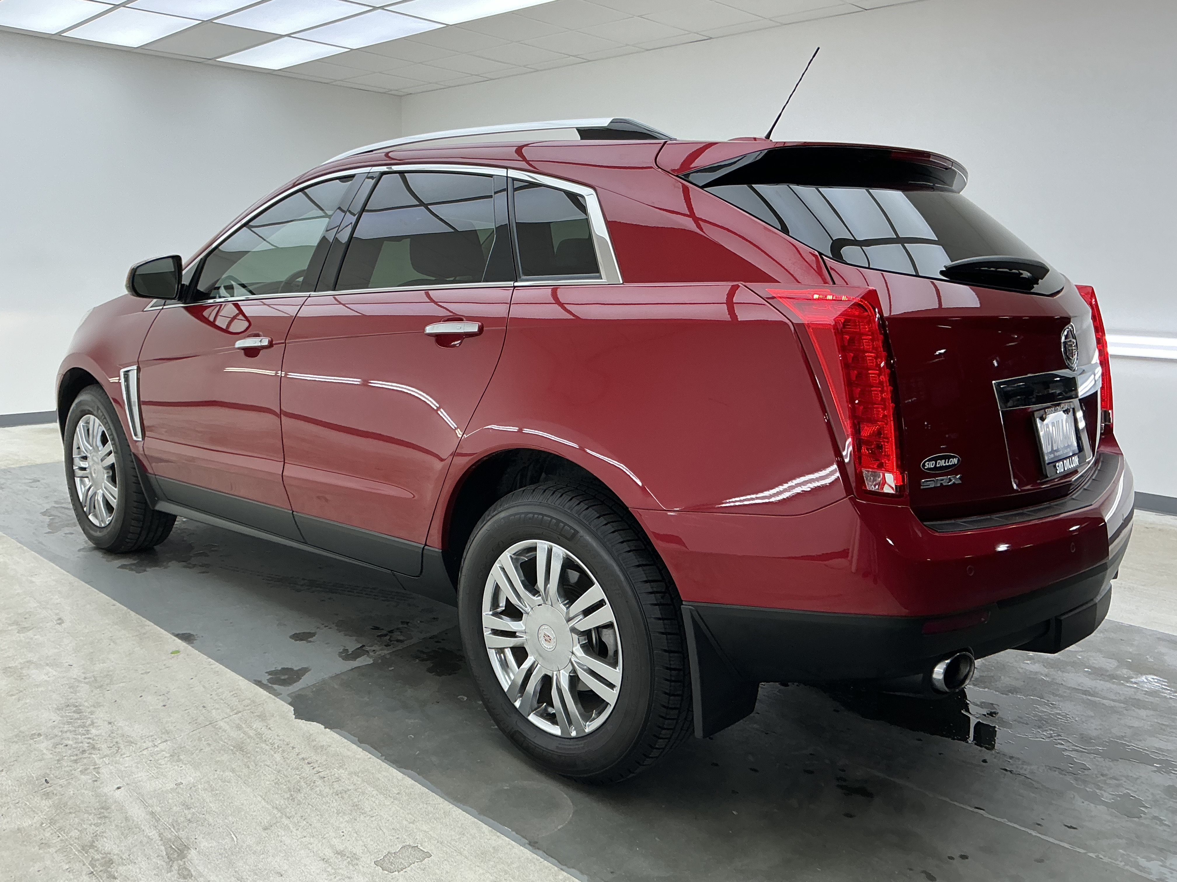 Used 2015 Crystal Red Tintcoat Cadillac Luxury Collection image 6