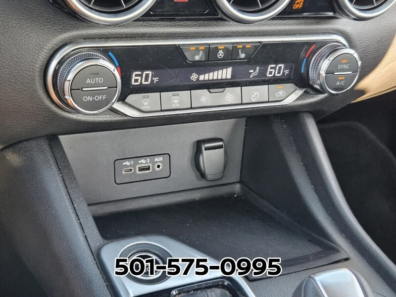 Used 2023 Super Black NISSAN SV CVT image 24