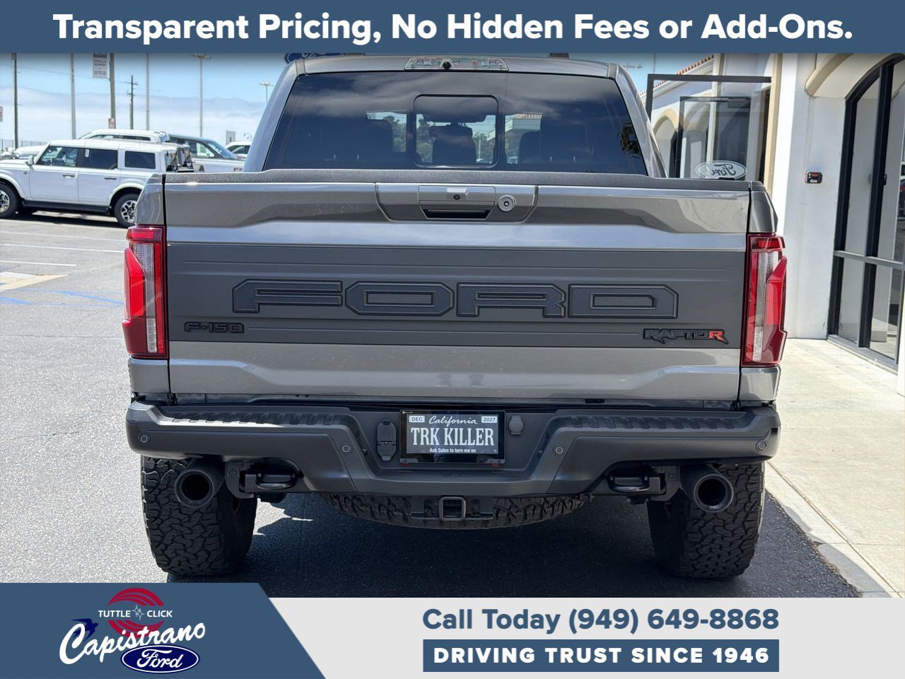 Certified Used 2025 Light Blue Clearcoat Metallic Ford Raptor image 14