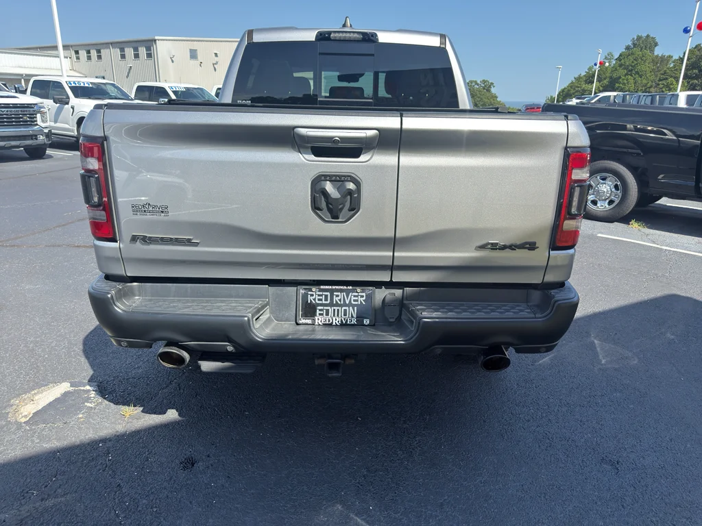 Used 2021 Billet Silver Metallic Clearcoat Ram Rebel image 5