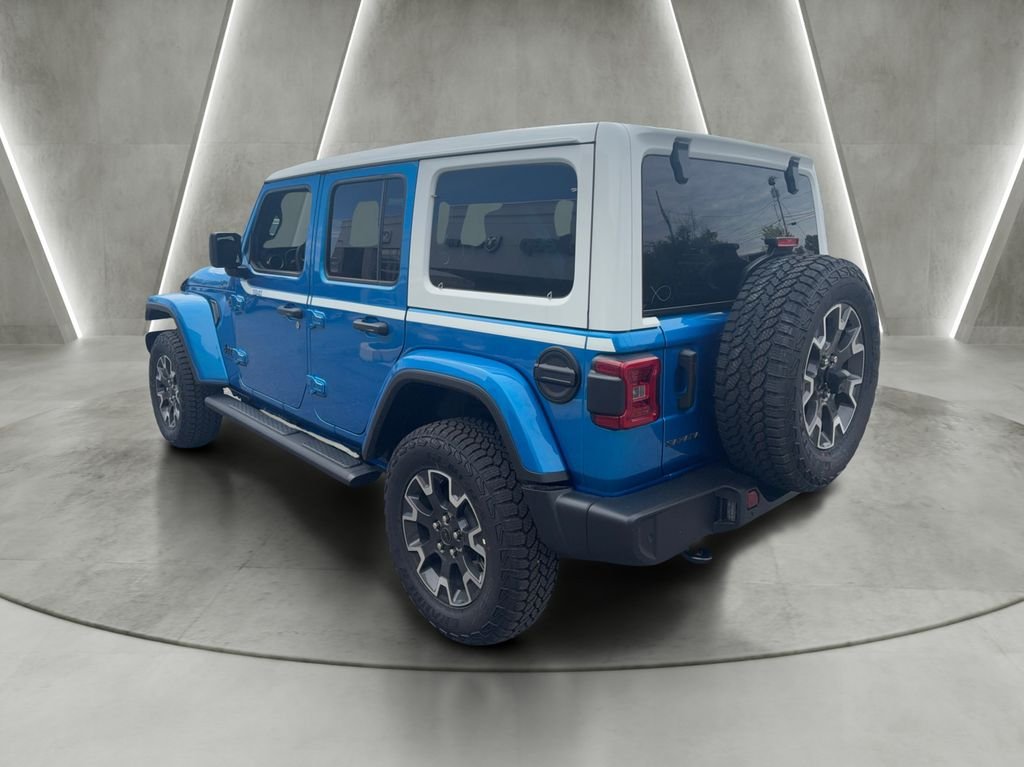 New 2027 Hydro Blue Pearlcoat Jeep Sahara image 5