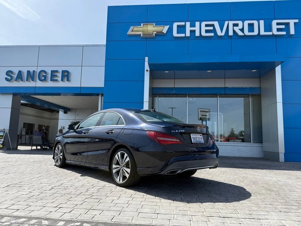 Used 2018 Blue Mercedes-Benz CLA 250 image 8