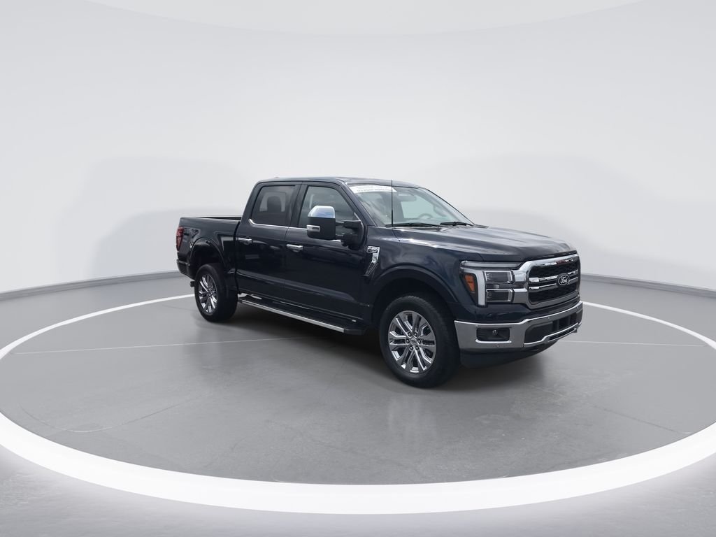 Certified Used 2025 Blue Ford Lariat image 2