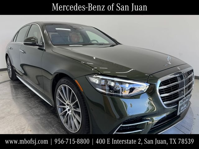 Used 2026 MANUFAKTUR Olive Metallic Mercedes-Benz S 580 image 1