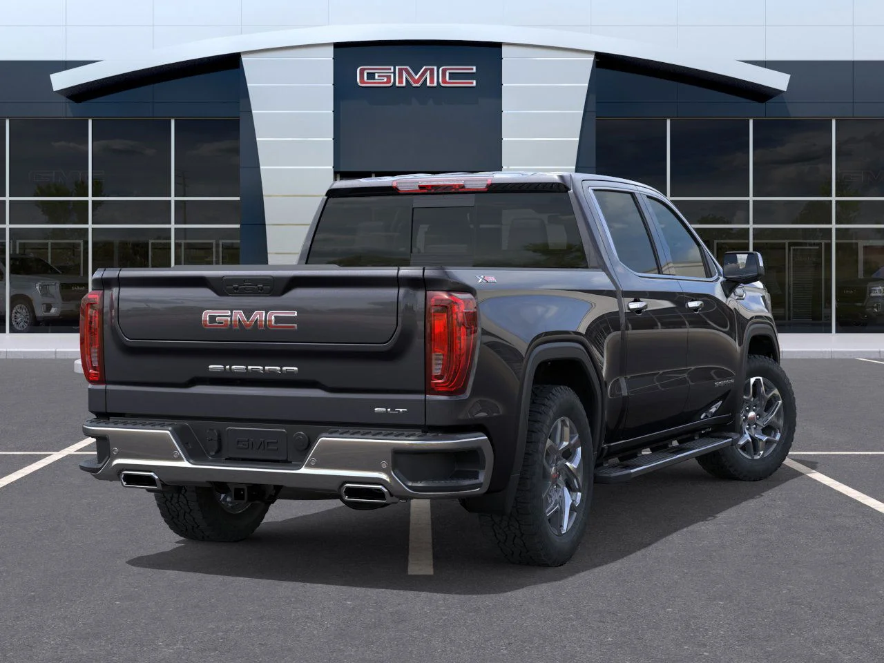 New 2026 Titanium Rush Metallic GMC SLT image 24
