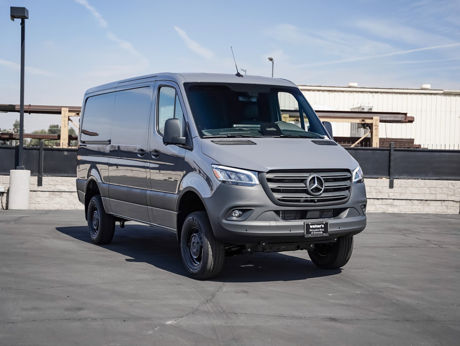 New 2026 Graphite Gray Mercedes-Benz 2500 Standard Roof I4 Diesel HO 144 AWD image 3