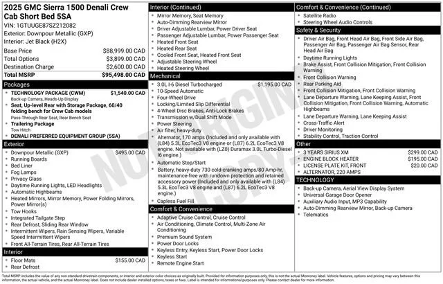 2025 GMC Sierra Denali 4WD Crew Cab Short Box's photo