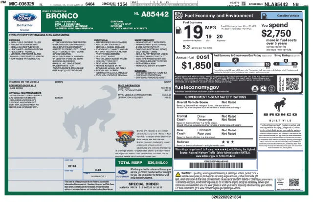 Used 2022 Green Ford Base image 7
