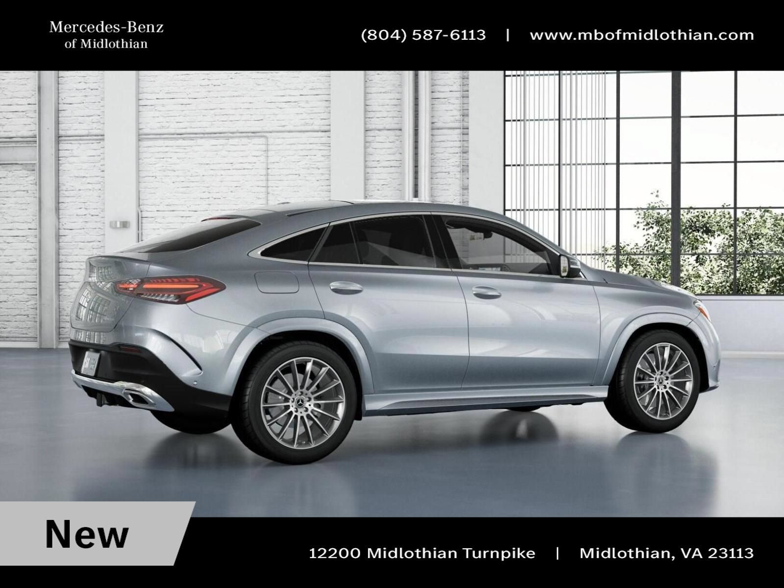 New 2026 Cirrus Silver Metallic Mercedes-Benz GLE 450 Coupe image 61
