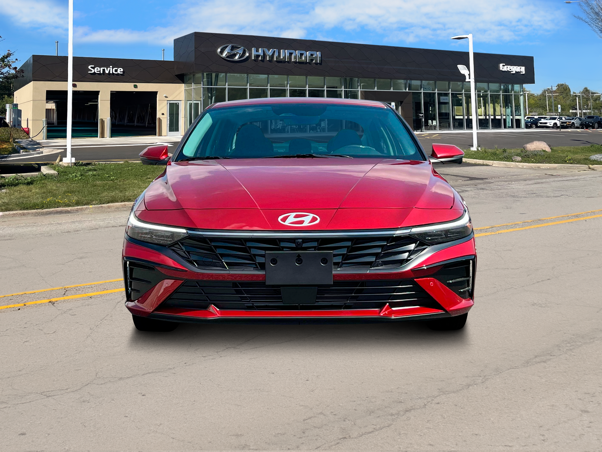 New 2025 Red Hyundai Limited image 12